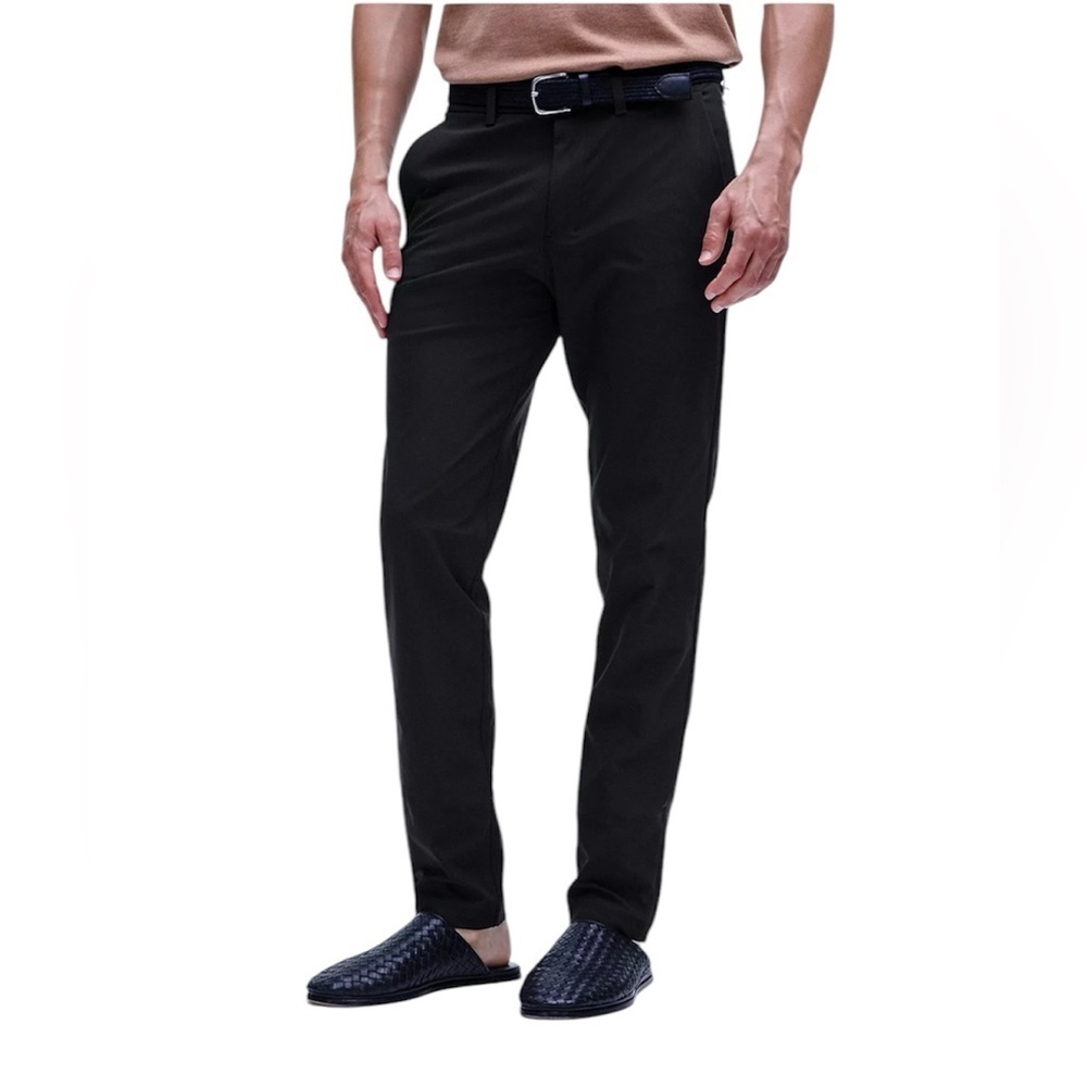 Lululemon Athletica Black Commission slim fit stretch dress pant size 30x32